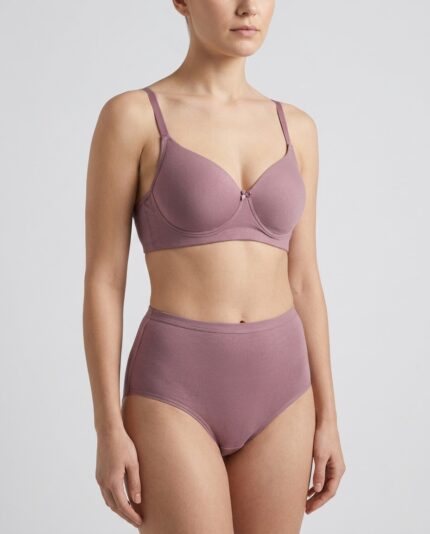 Sylve Solid Padded Non-Wired Bra