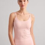 Sylve Solid Long Padded Camisole