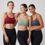 Sylve Solid Wireless Racerback Padded Bralette Combo Pack of 3