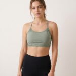 Sylve Solid Wireless Racerback Padded Bralette