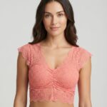 Sylve Cami Style Net Padded Bralette