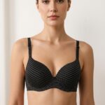 Sylve Striped Seamless Padded Wired Bra