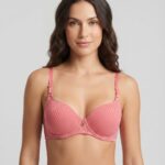 Sylve Striped Padded Non-Wired Bra