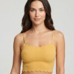Bra Sylve Ribbed Hook Back Padded Bralette
