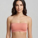 Sylve Solid Back Hook Tube Bra