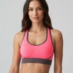 Sylve Solid Dual Color Sports Bra