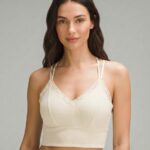 Sylve Ribbed Mesh Edge Padded Bralette