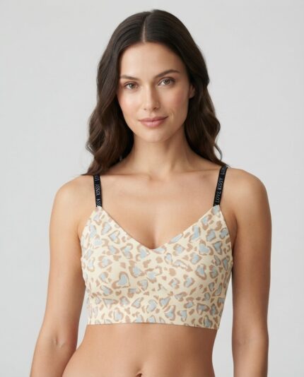Sylve Printed Everyday Padded Bralette