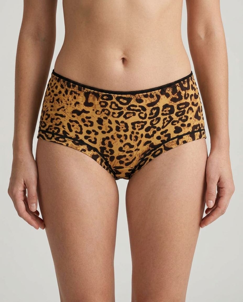 674 Golden Safari 2026 Sylve Printed Maxi Panty - Image 1