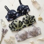 Sylve Printed Seamless Multiway Strapless Padded Wired Bra Combo Pack of 3