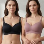 Sylve Everyday Seamless Padded Non-Wired Bra Combo Pack of 2