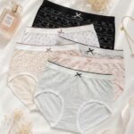 Sylve Multi Print Soft Stretchable Panty Combo Pack of 6
