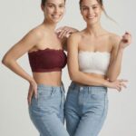 Sylve Net Multi Stripe Tube Bra Combo Pack of 2