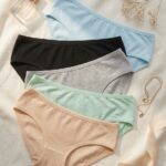 Sylve Solid Soft Modal Stretchable Panty Combo Pack of 5