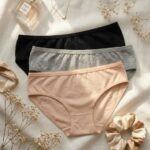 Sylve Solid Cotton Blend Stretchable Panty Combo Pack of 3
