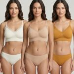 Sylve Solid Lace Trim Padded Bralette Combo Pack of 3