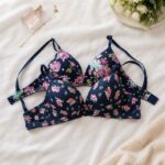 Sylve Printed Padded Non-Wired Bra Combo Pack of 2