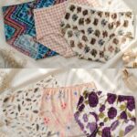 Sylve Seamless Printed Classic Panty Combo Pack of 4