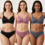 Sylve Supersoft Padded Non-Wired Bra Combo Pack of 3