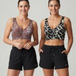 Sylve Seamless Animal Print Sports Bra Combo Pack of 2