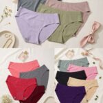 Sylve Solid Seamless Slip Panty Combo Pack of 2