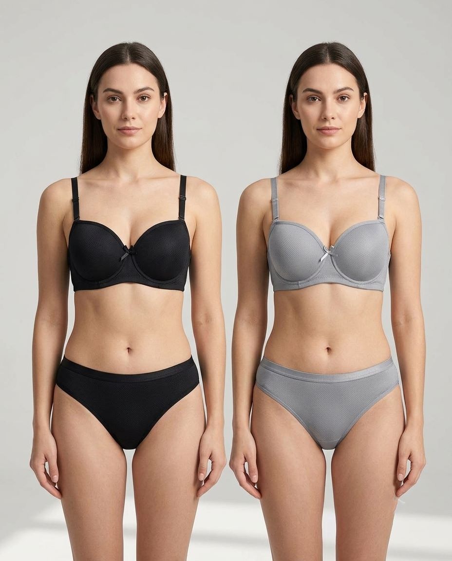 923 Combo 2 Sylve Multiway Strapless Padded Wired Bra Combo Pack of 2 - Image 1