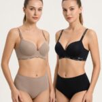 Sylve Supersoft Seamless Padded Non-Wired Bra Combo Pack of 2